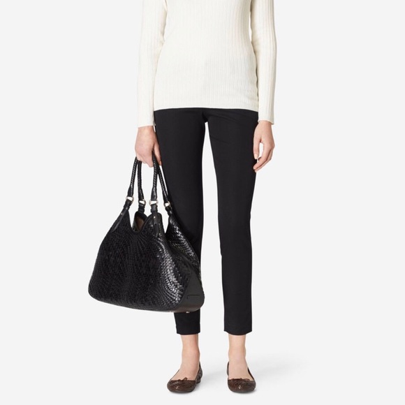 Cole Haan Pebbled Leather Triangle Tote - Picture 3 of 8